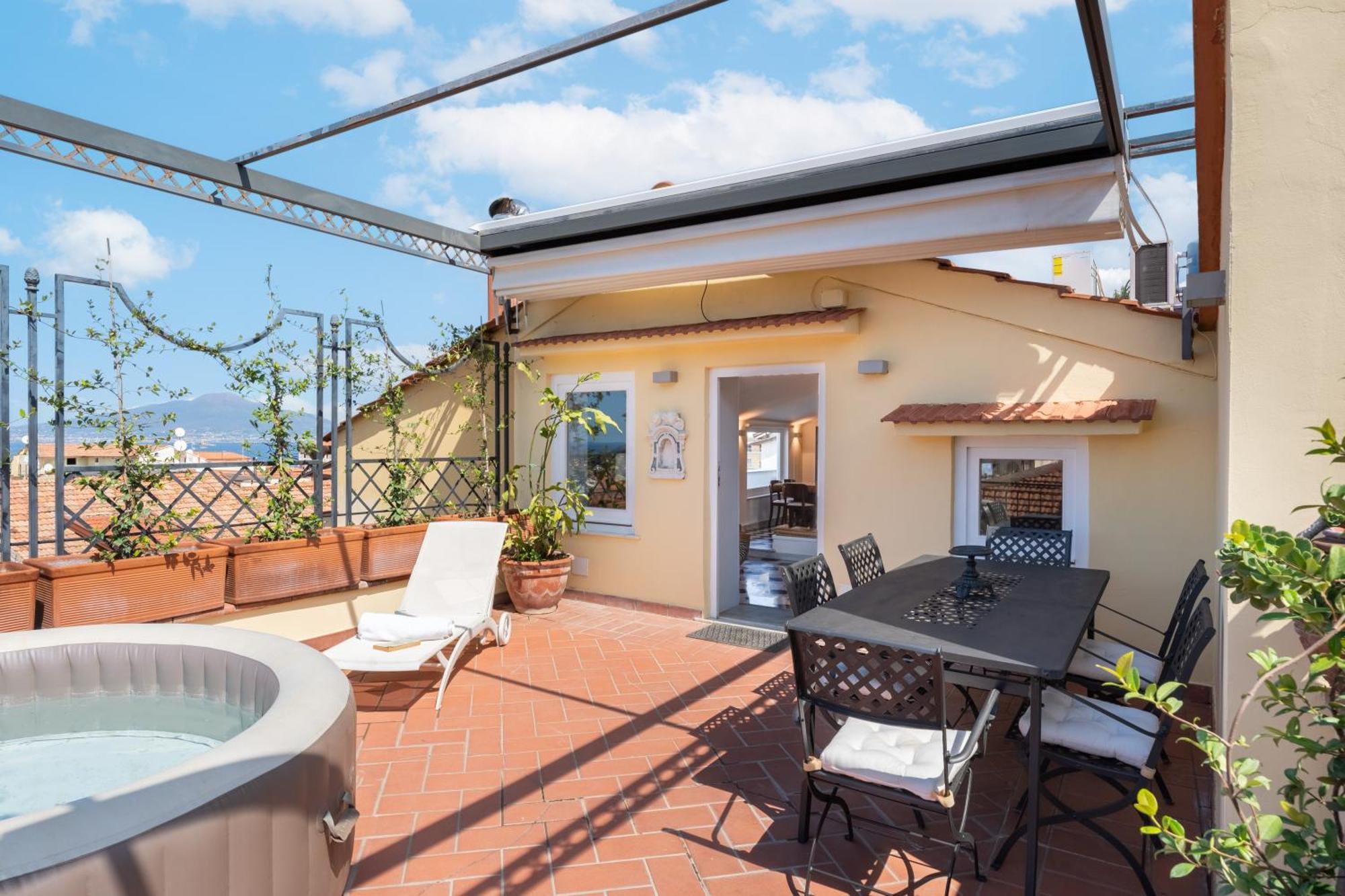 The Roof Villa Sorrento Buitenkant foto